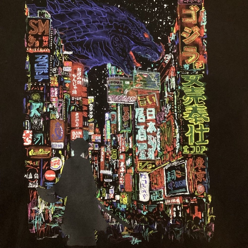 Kaiju City Anime Tee - Picture 4 of 7